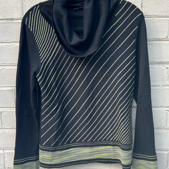 EUC Vintage Sculpture Silk Size M Cowel Neck Sweater - Picture 10 of 10